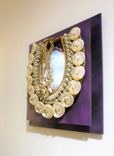 Charger l&#39;image dans la galerie, Tableau lumineux , collier Tolai violet
