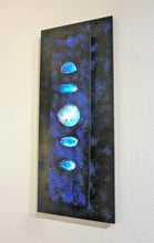 Charger l&#39;image dans la galerie, 5 Agates lumineuses bleues 1
